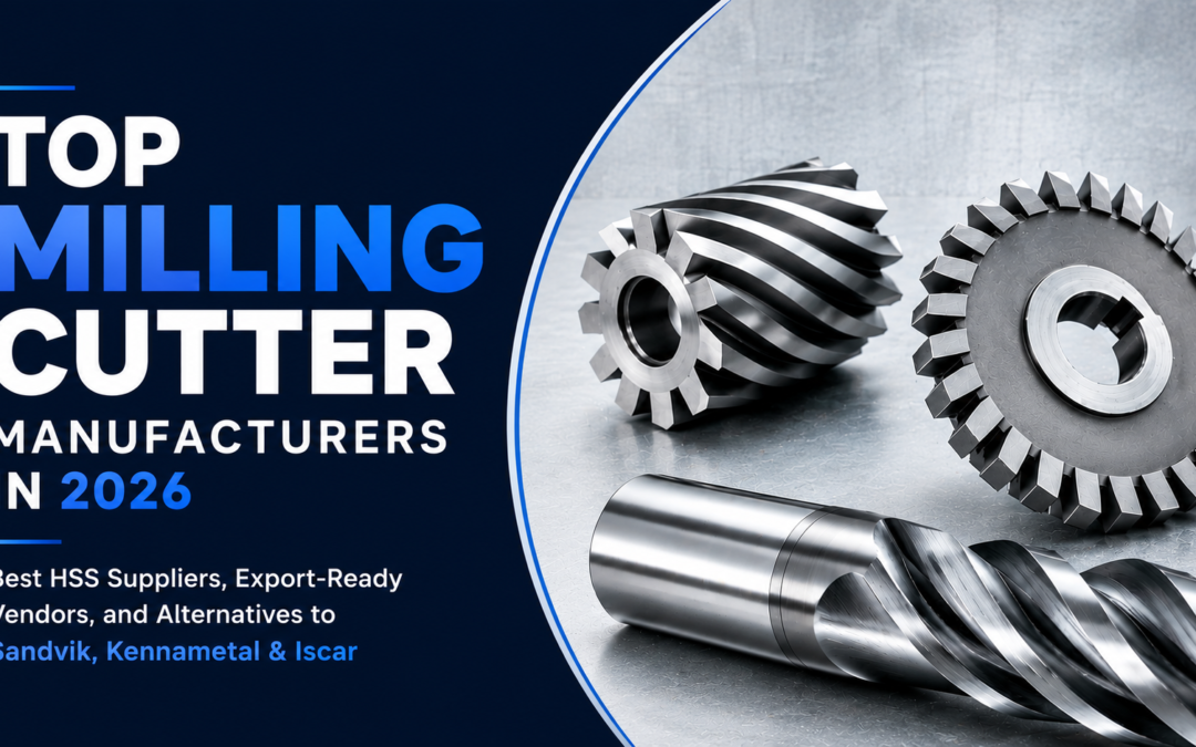Top Milling Cutter Manufacturers in 2026: Best HSS Suppliers & Export-Ready Vendors
