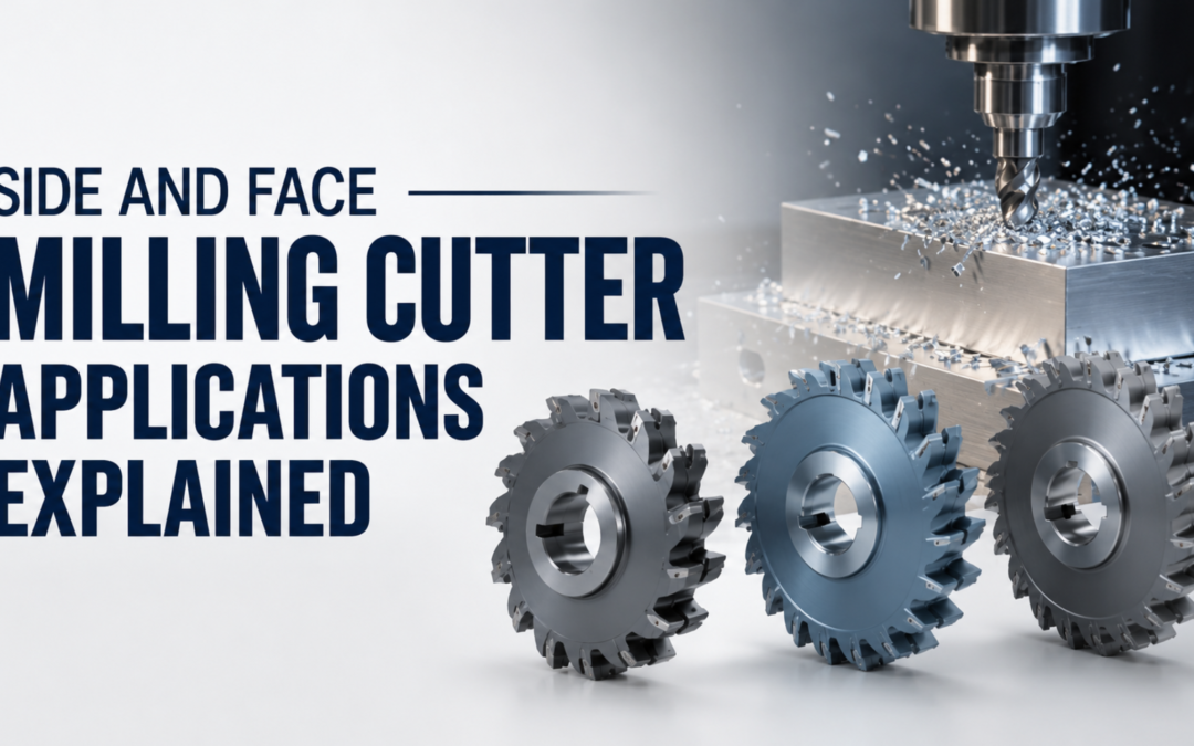 Side and Face Milling Cutter Applications Explained