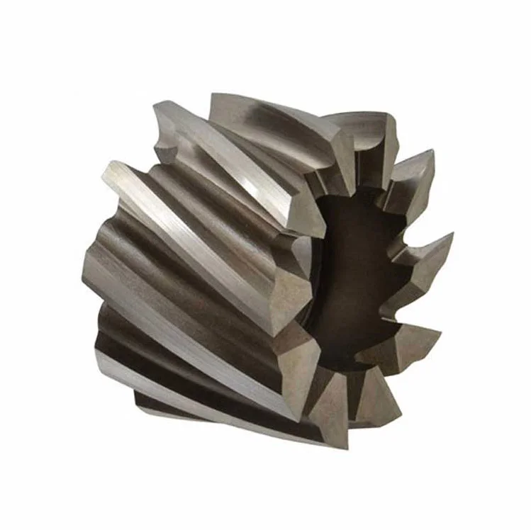 Shell-End-Mills HSS shell end mill mounted on an arbor for large diameter face milling