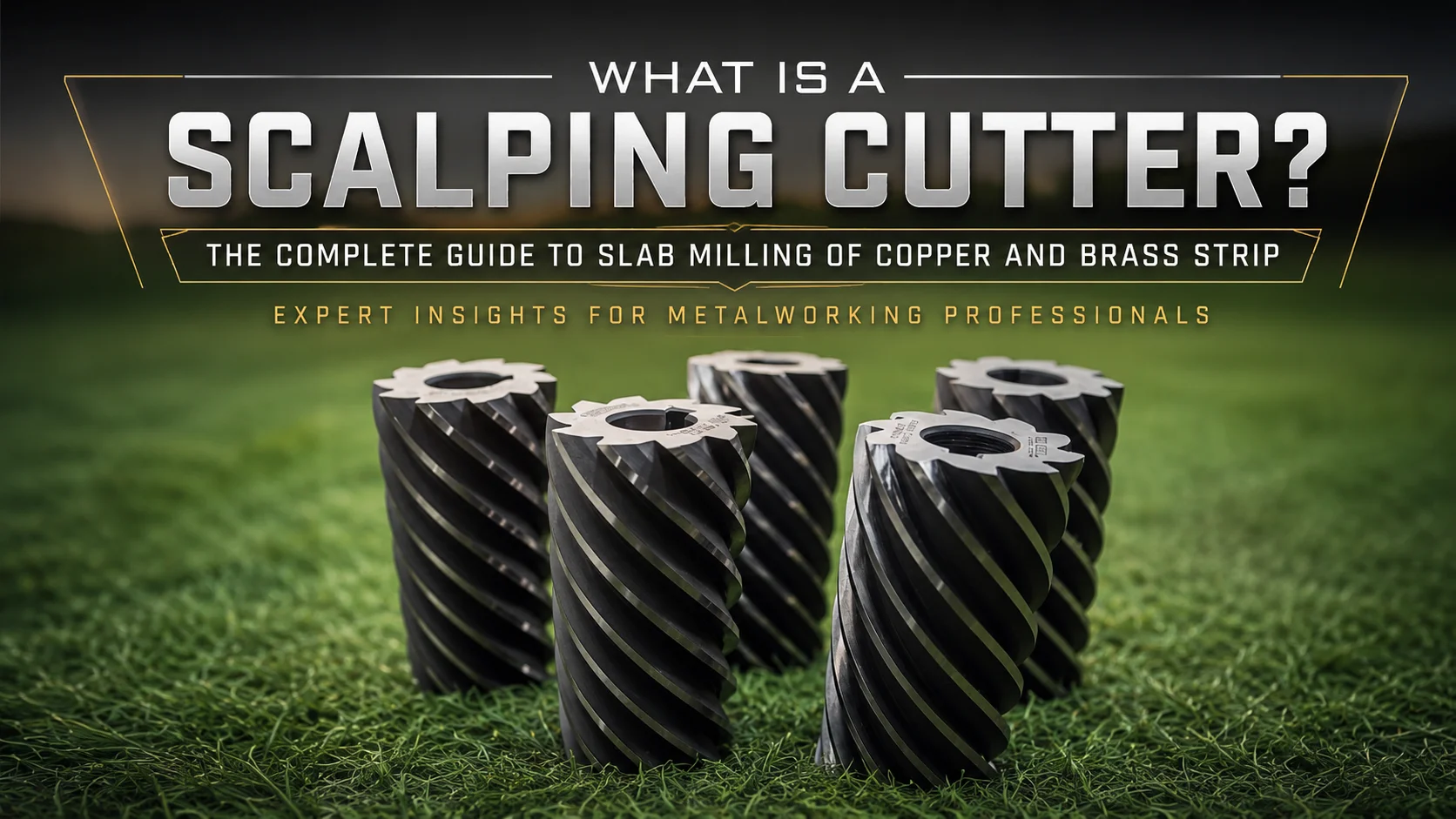 Scalping cutter guide Scalping cutter guide